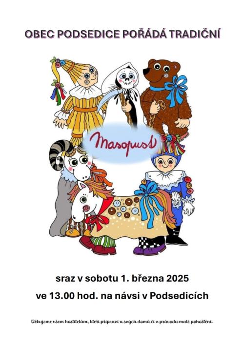 Masopust 2025